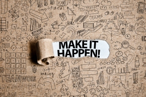 MAKE IT HAPPEN! / Torn Paper Concept (Click for more)